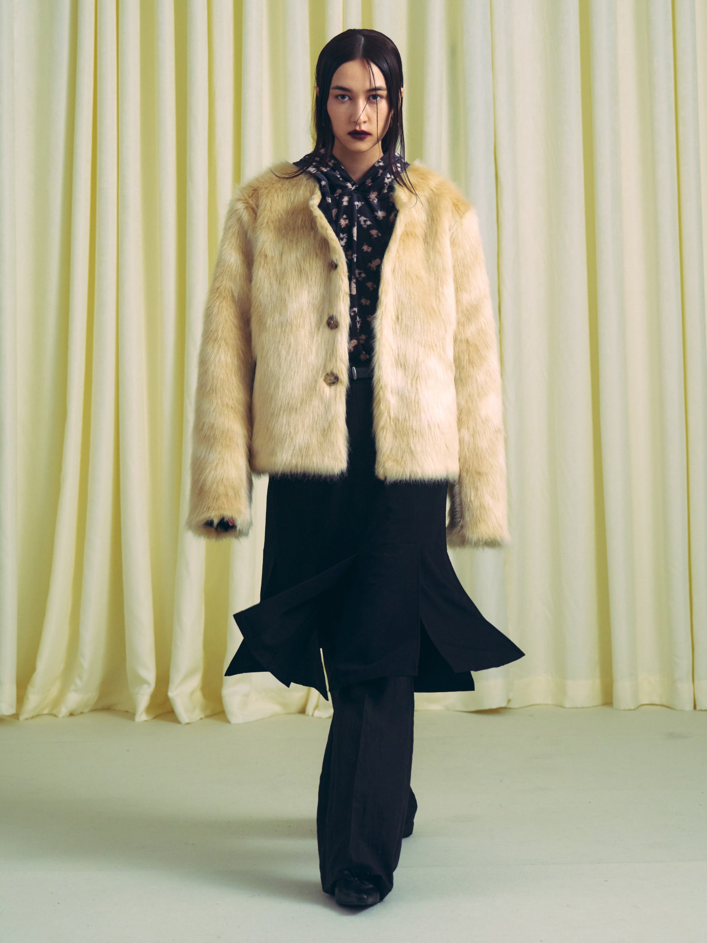 REVERSIBILE FUR JACKET