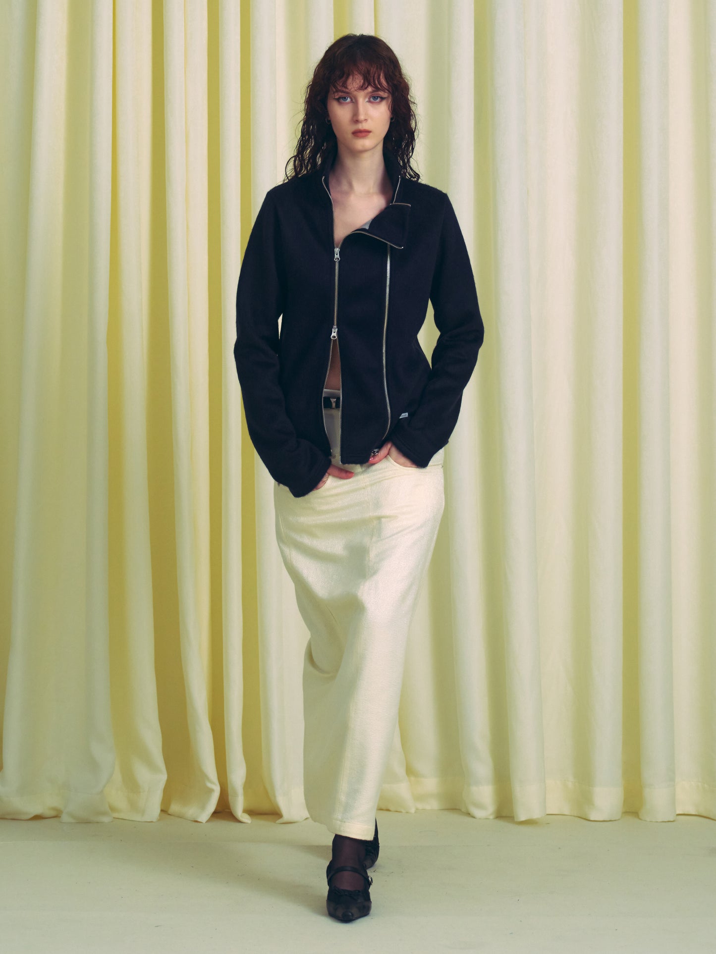 DOUBLE-ZIP TOP