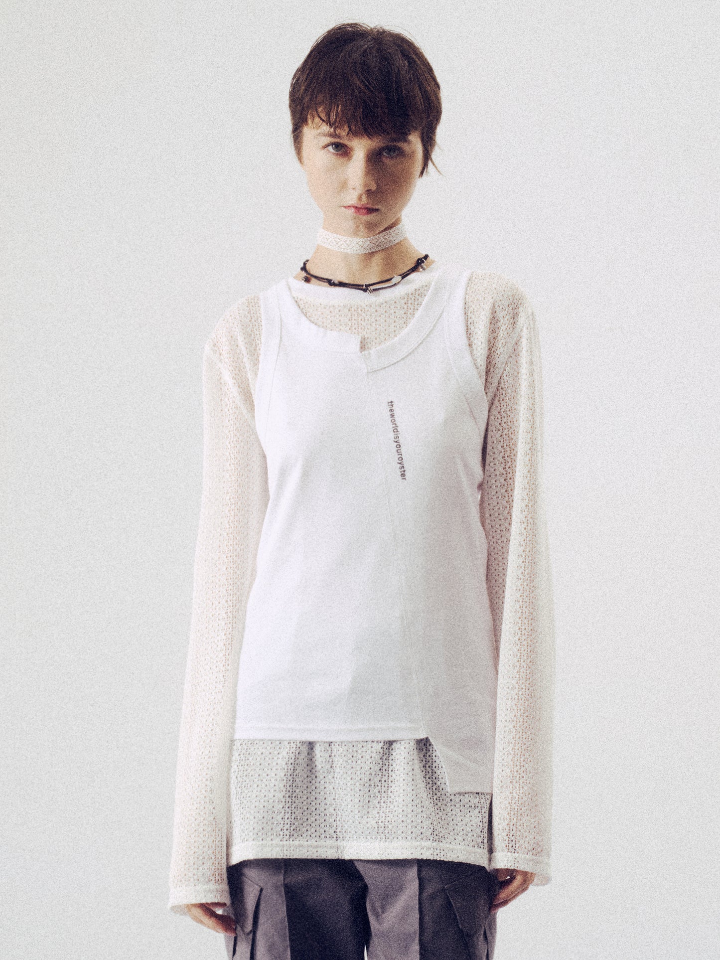 Lace LS Tee