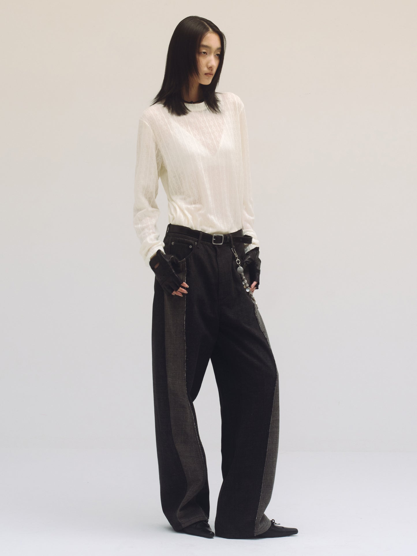 HAZE SHEER TOP