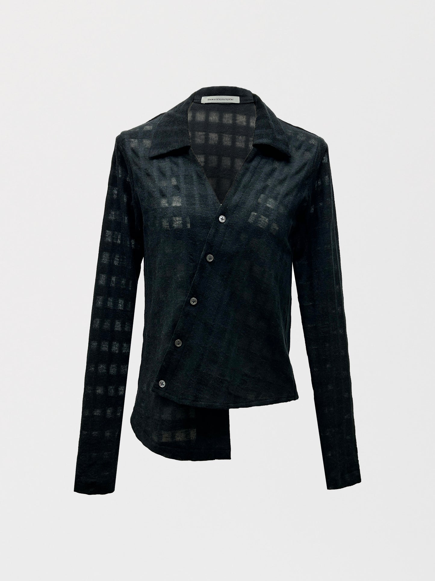 BIAS KNITTED SHIRT