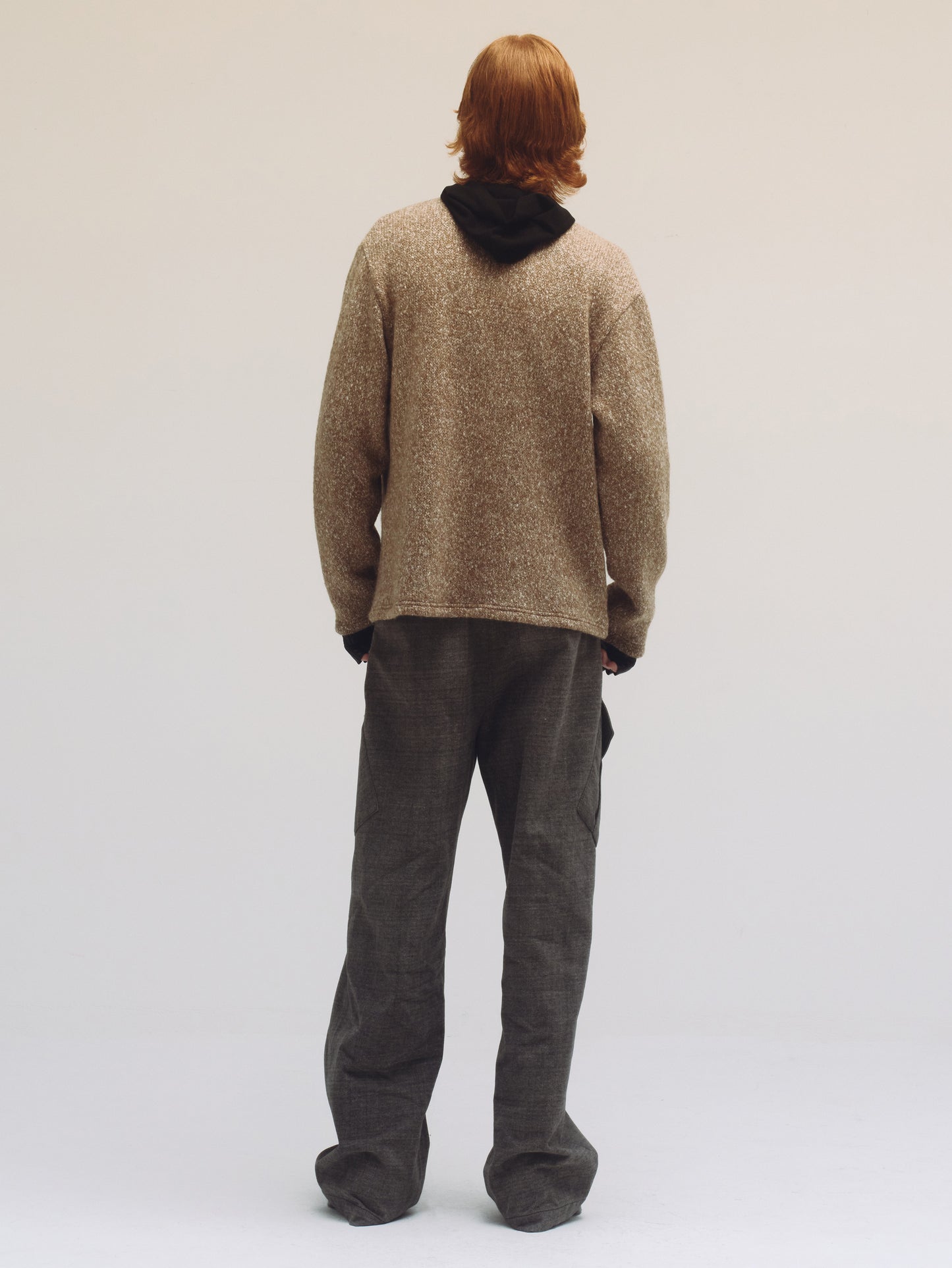 PEEL ZIPPER CARDIGAN