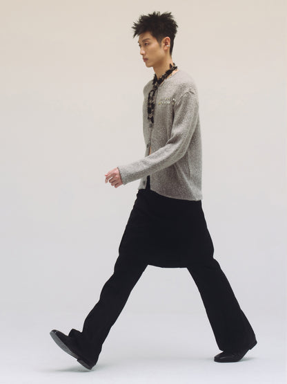 PEEL ZIPPER CARDIGAN