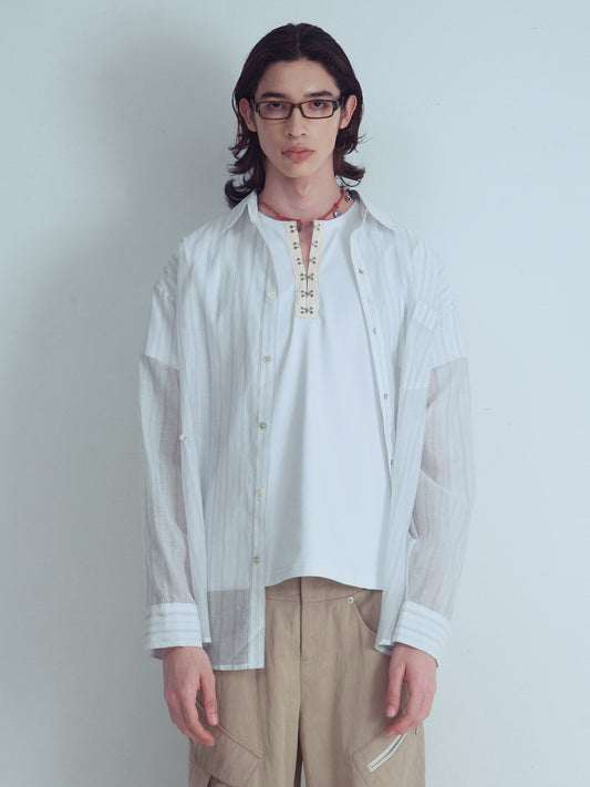 MANNER Striped Shirt