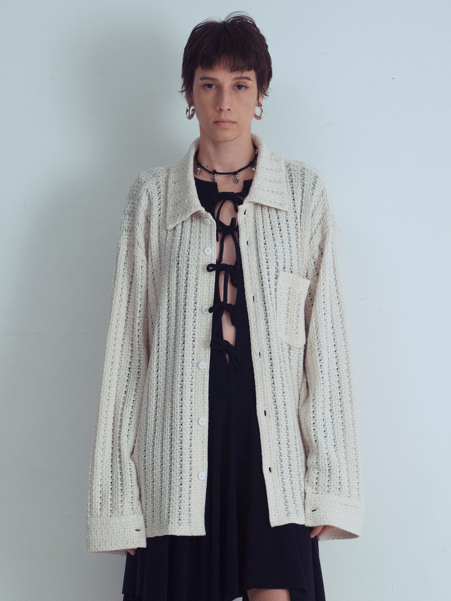 GRACE Crochet Shirt
