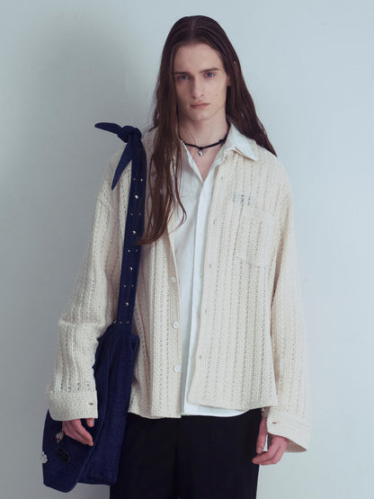 GRACE Crochet Shirt