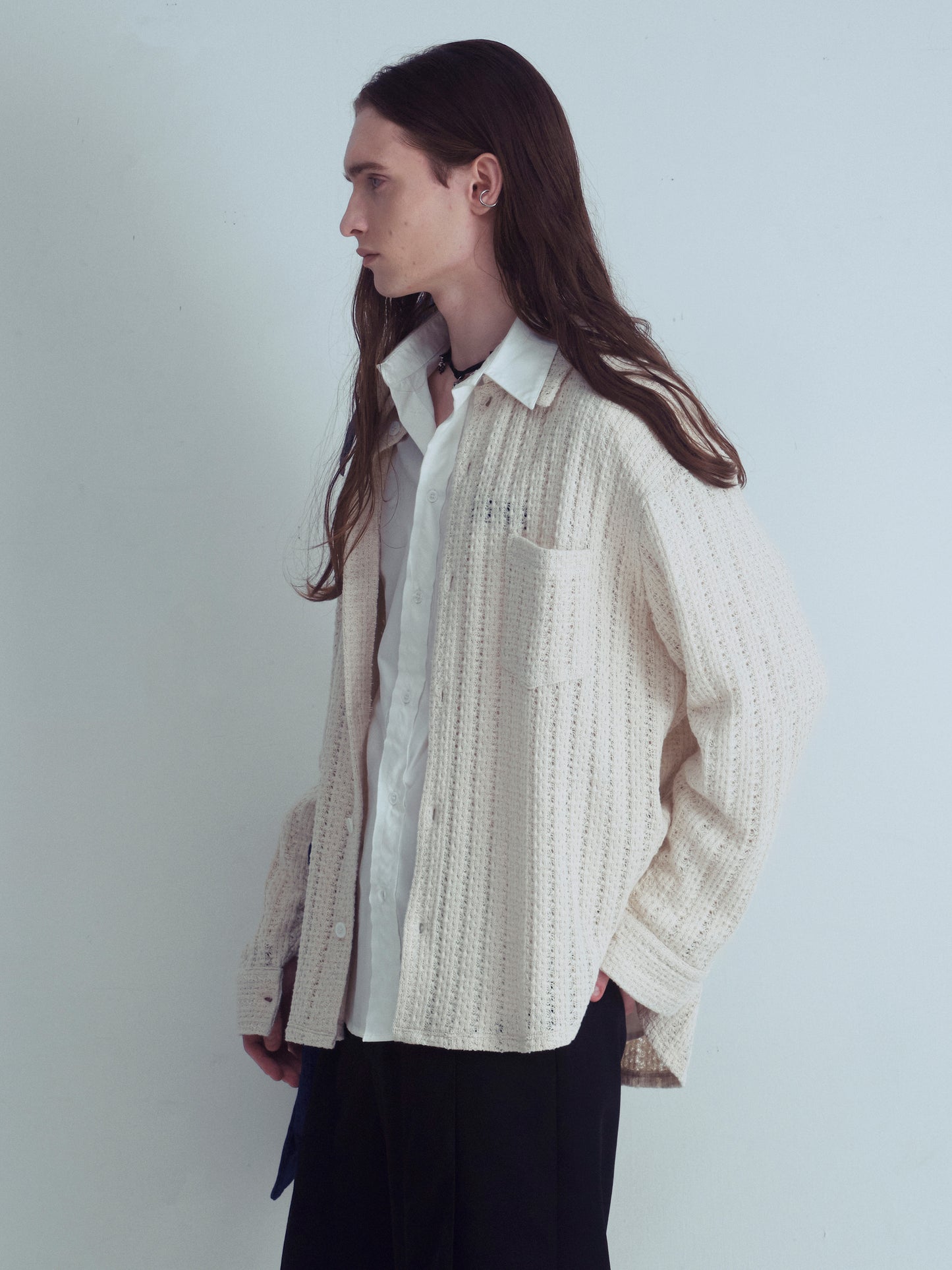 GRACE Crochet Shirt
