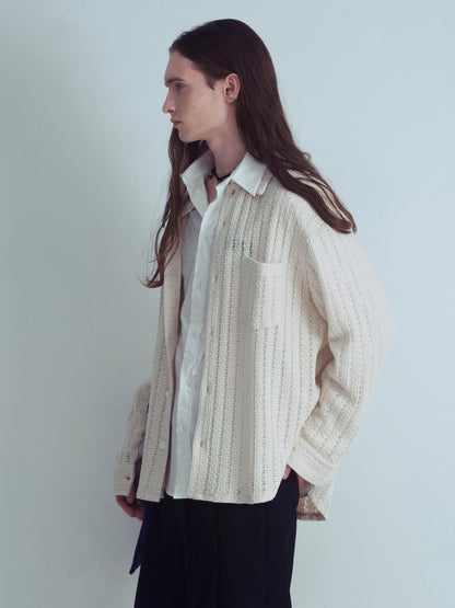 GRACE Crochet Shirt