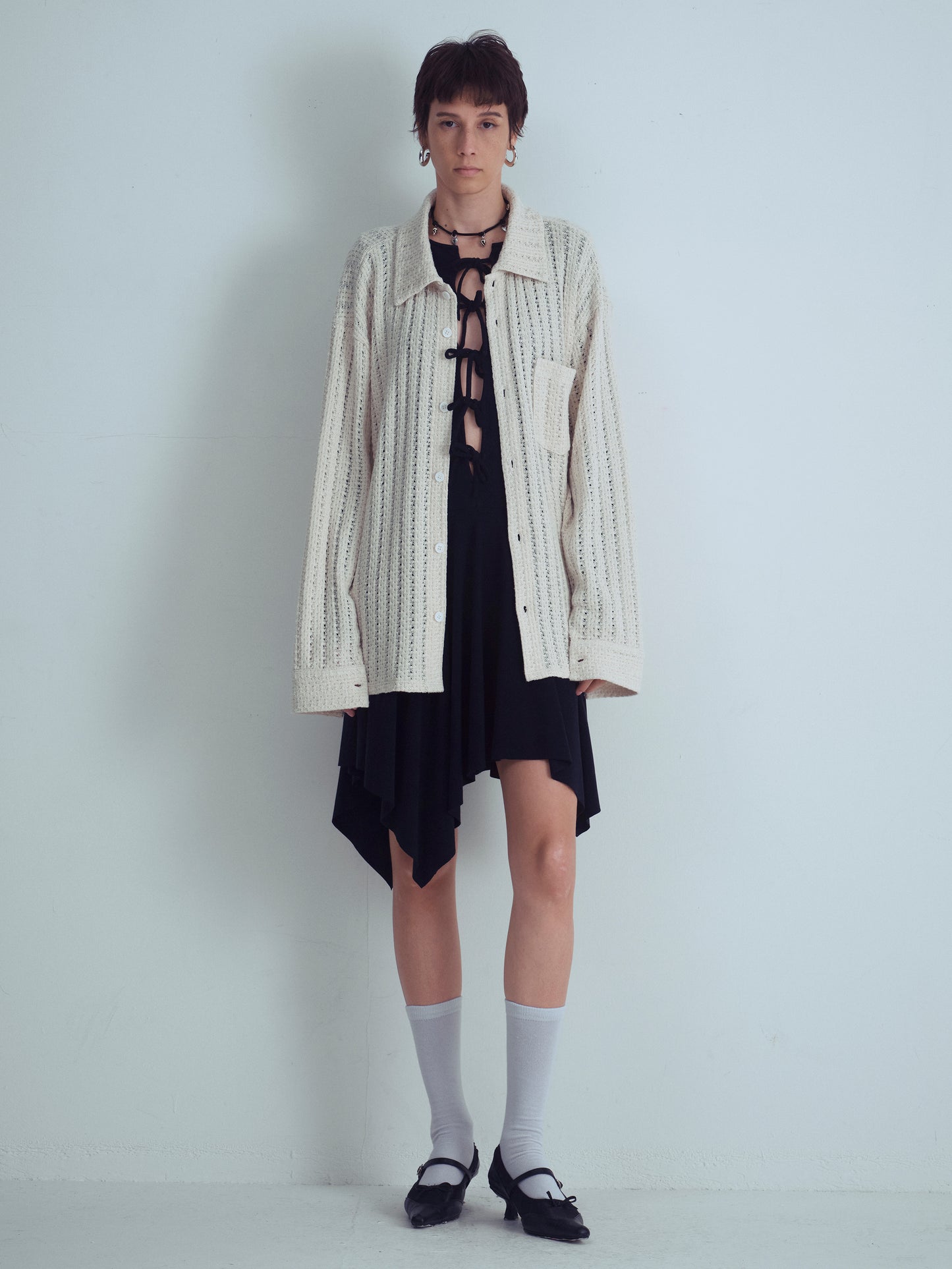 GRACE Crochet Shirt