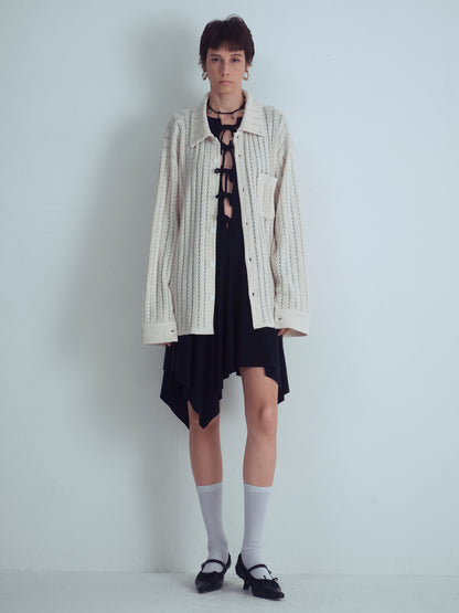 GRACE Crochet Shirt