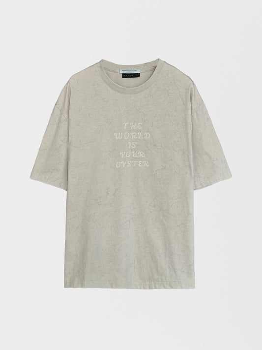 Washed Embroidery Tee