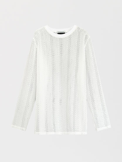 Lace LS Tee