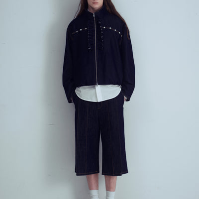 FRILL Denim Windbreaker