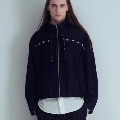 FRILL Denim Windbreaker