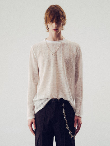 Lace LS Tee