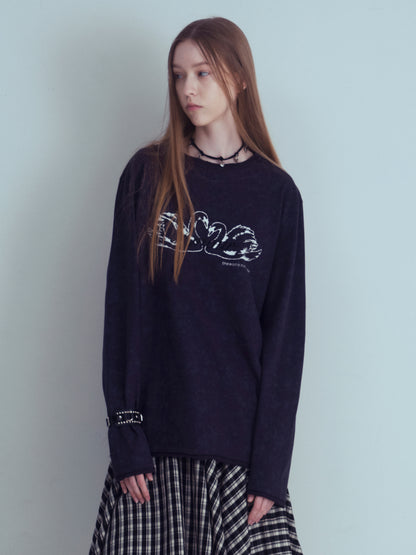 SWAN L/S tee