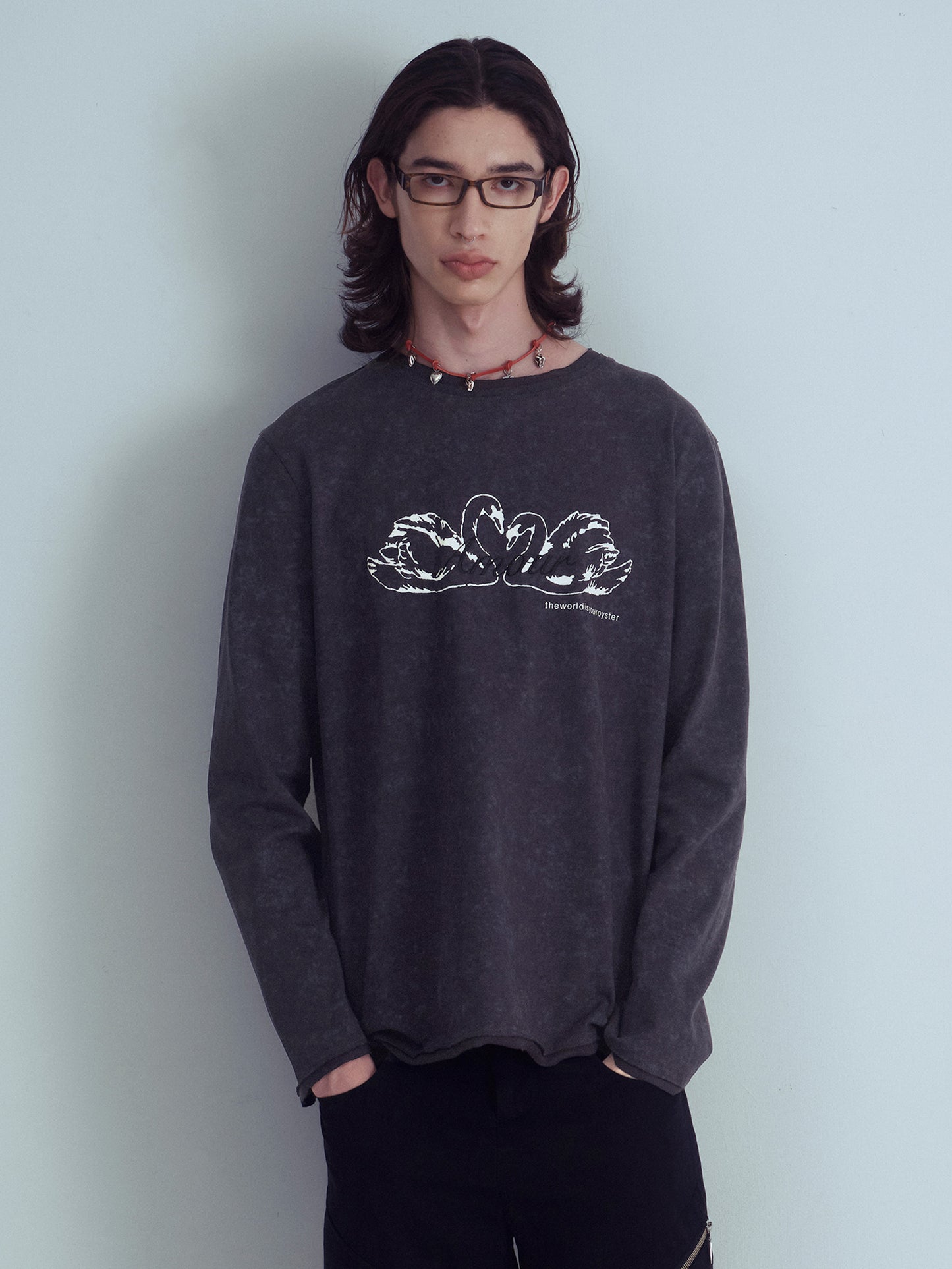 SWAN L/S tee