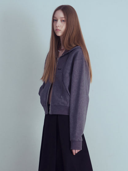 AMOUR Cropped Hoodie