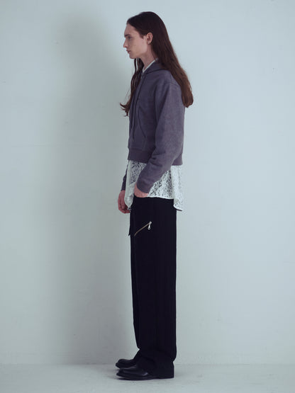 AMOUR Cropped Hoodie