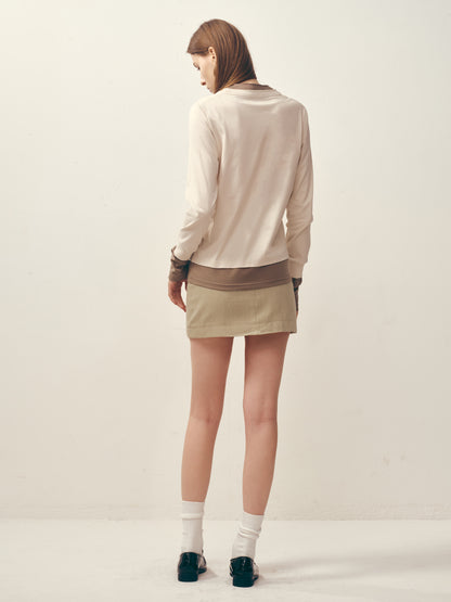 DOUBLE Henley Top
