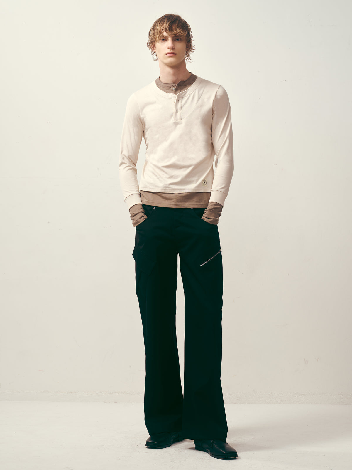 DOUBLE Henley Top