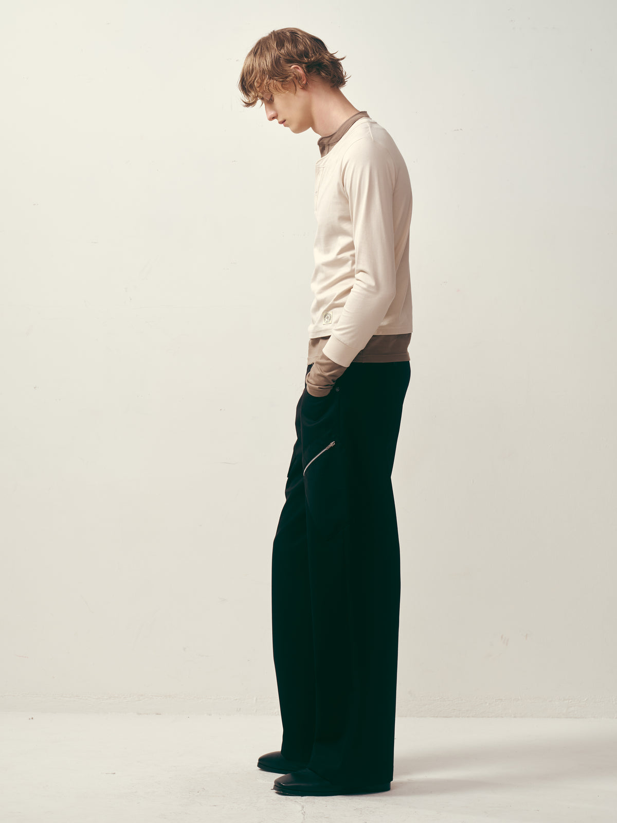 DOUBLE Henley Top